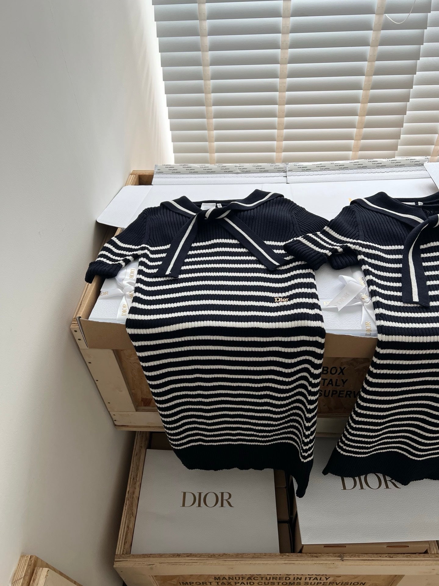 Timo / Dior Sailor Neck Dress