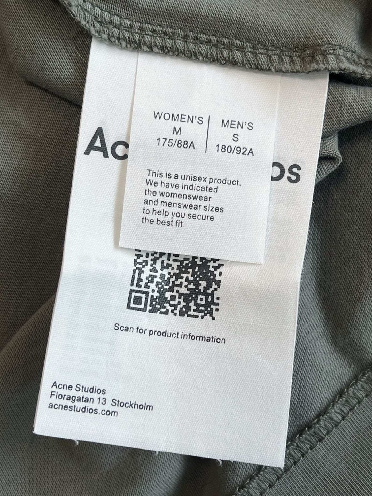 V Factory / Acne Studios Short-sleeved T-shirt