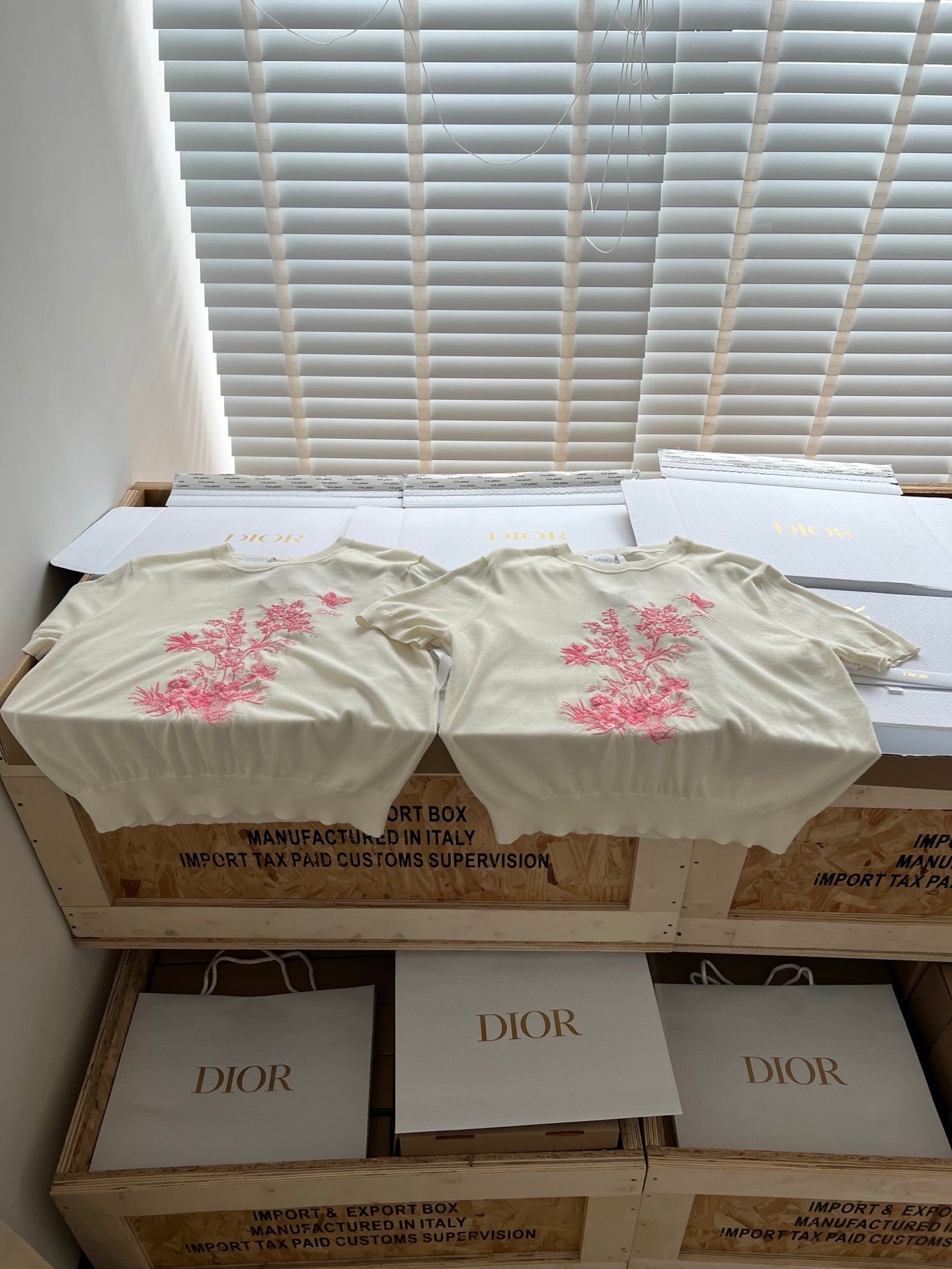 Timo / Dior Knit Short-Sleeved Shirt