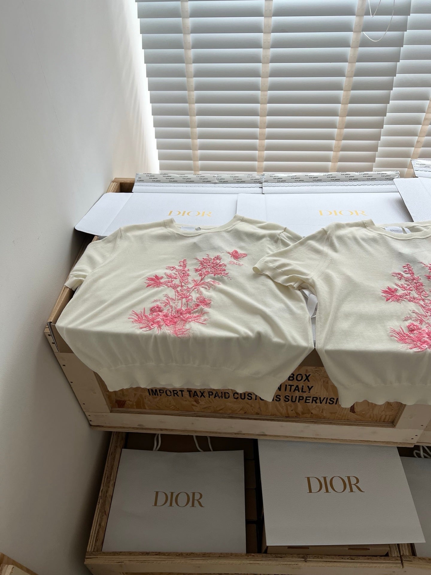Timo / Dior Knit Short-Sleeved Shirt
