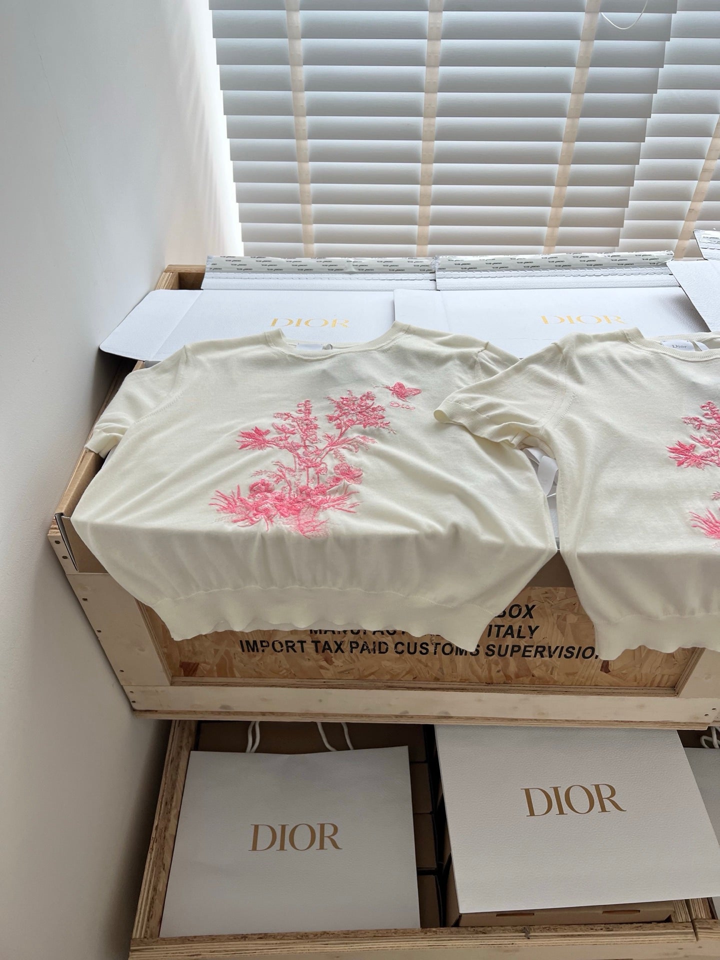 Timo / Dior Knit Short-Sleeved Shirt