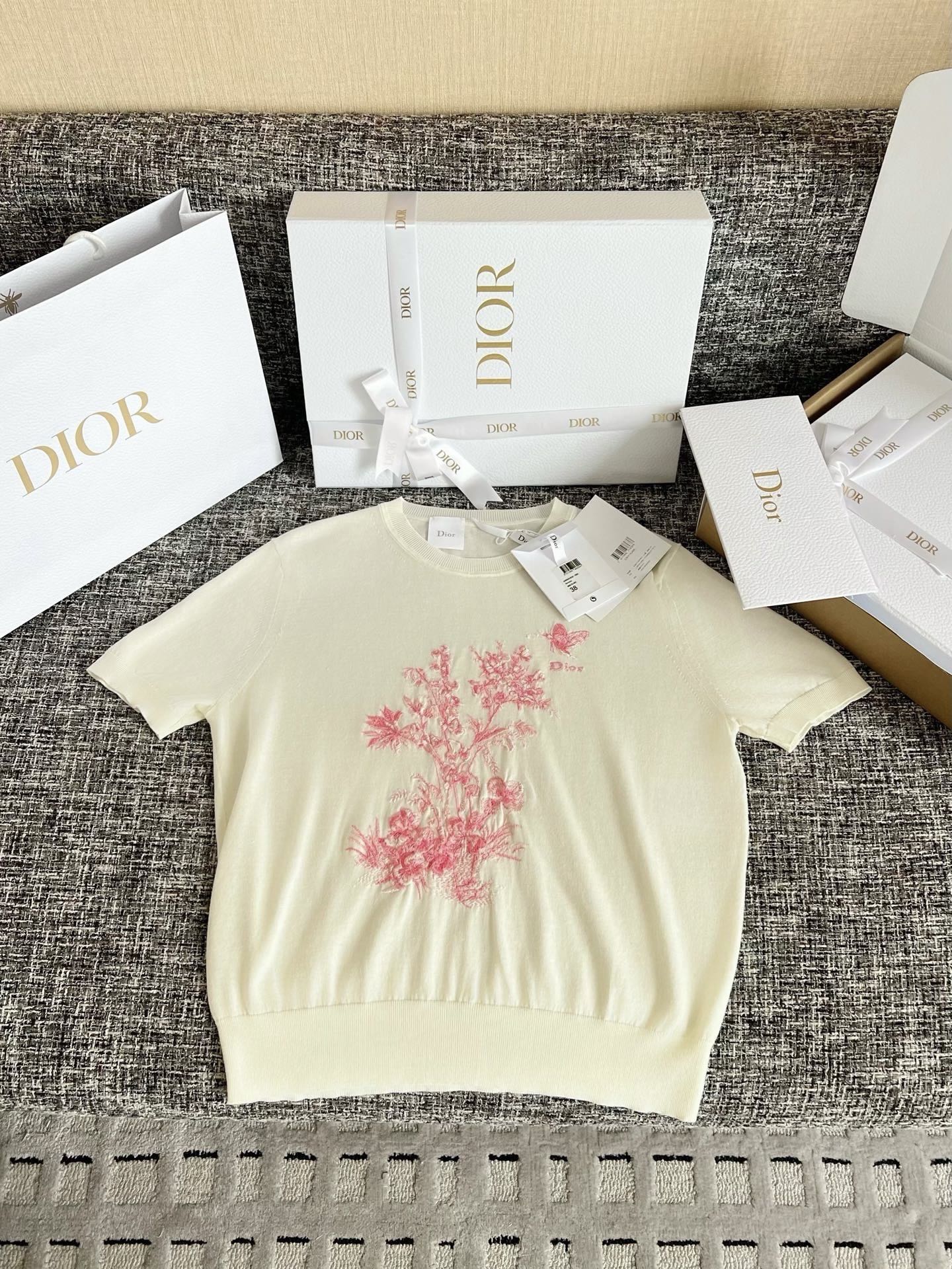 Timo / Dior Knit Short-Sleeved Shirt