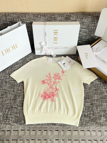 Timo / Dior Knit Short-Sleeved Shirt