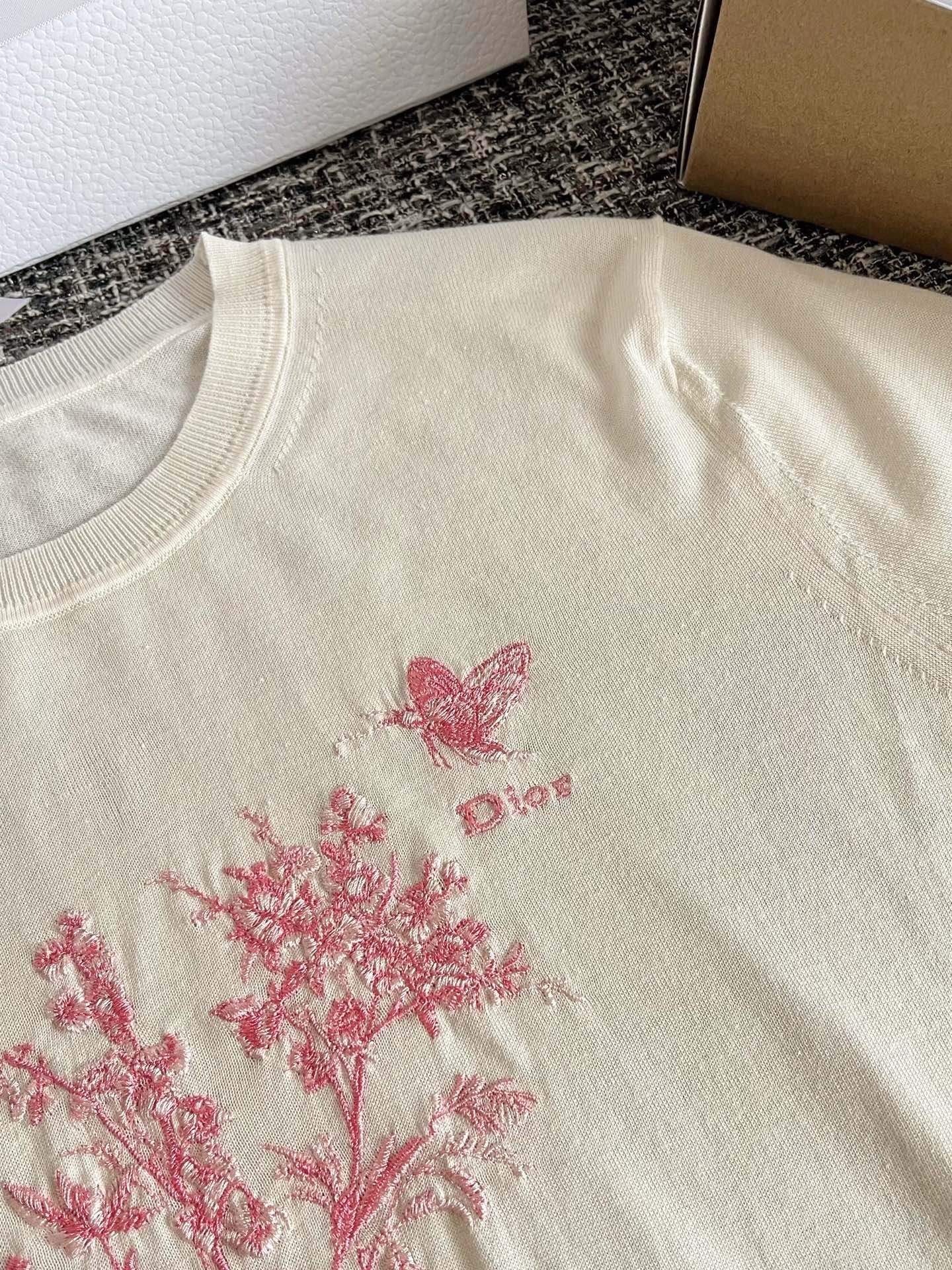 Timo / Dior Knit Short-Sleeved Shirt