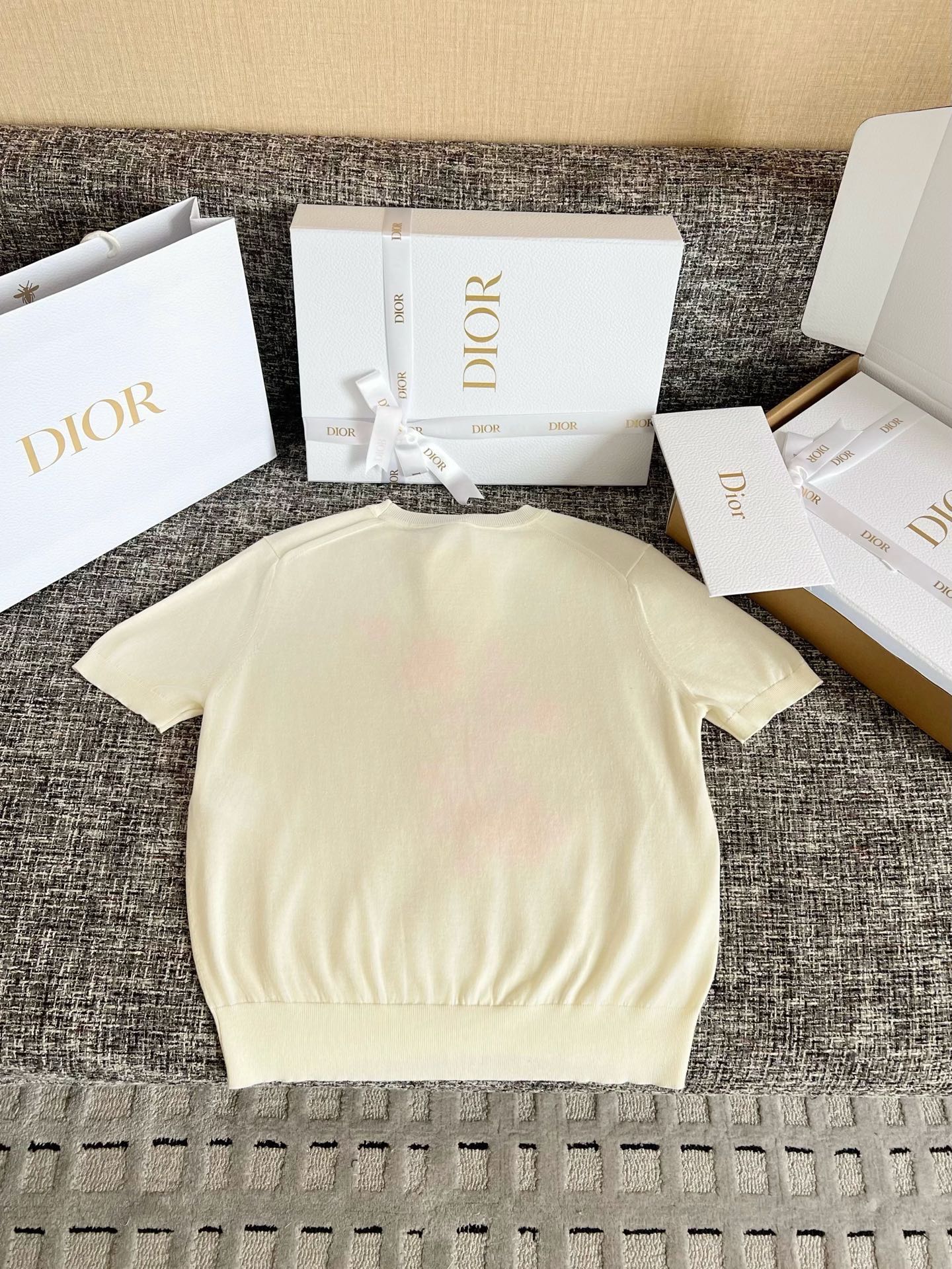 Timo / Dior Knit Short-Sleeved Shirt