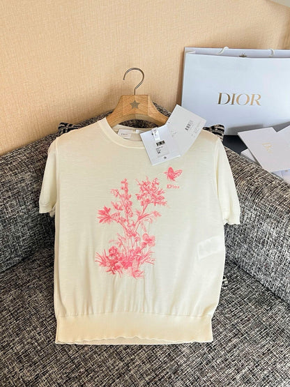 Timo / Dior Knit Short-Sleeved Shirt