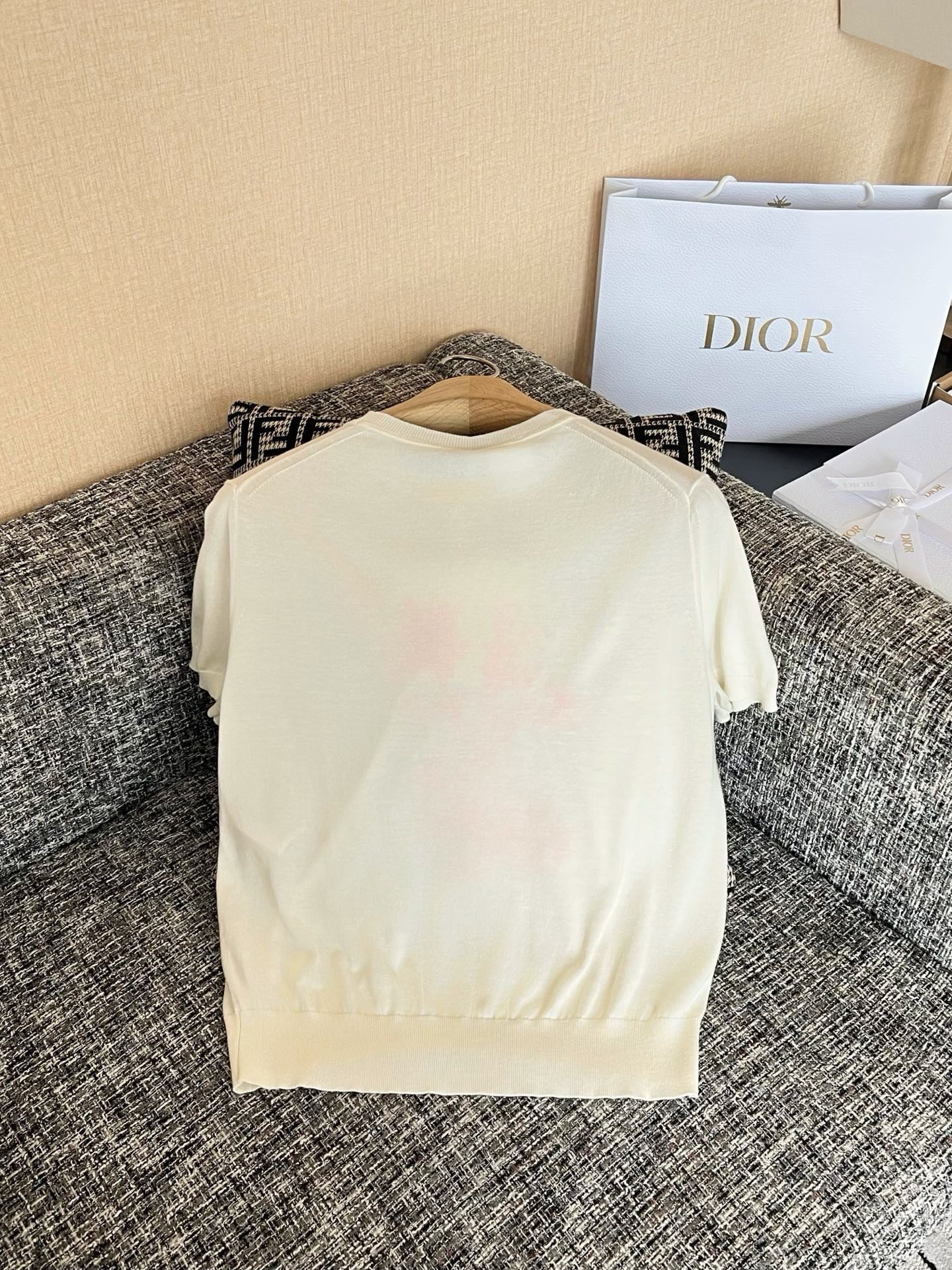 Timo / Dior Knit Short-Sleeved Shirt