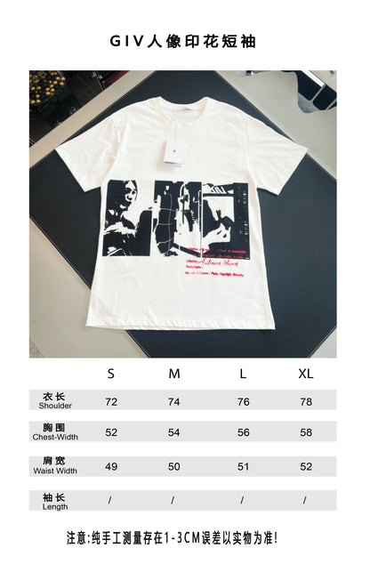V Factory / Givenchy Short-Sleeved T-Shirt