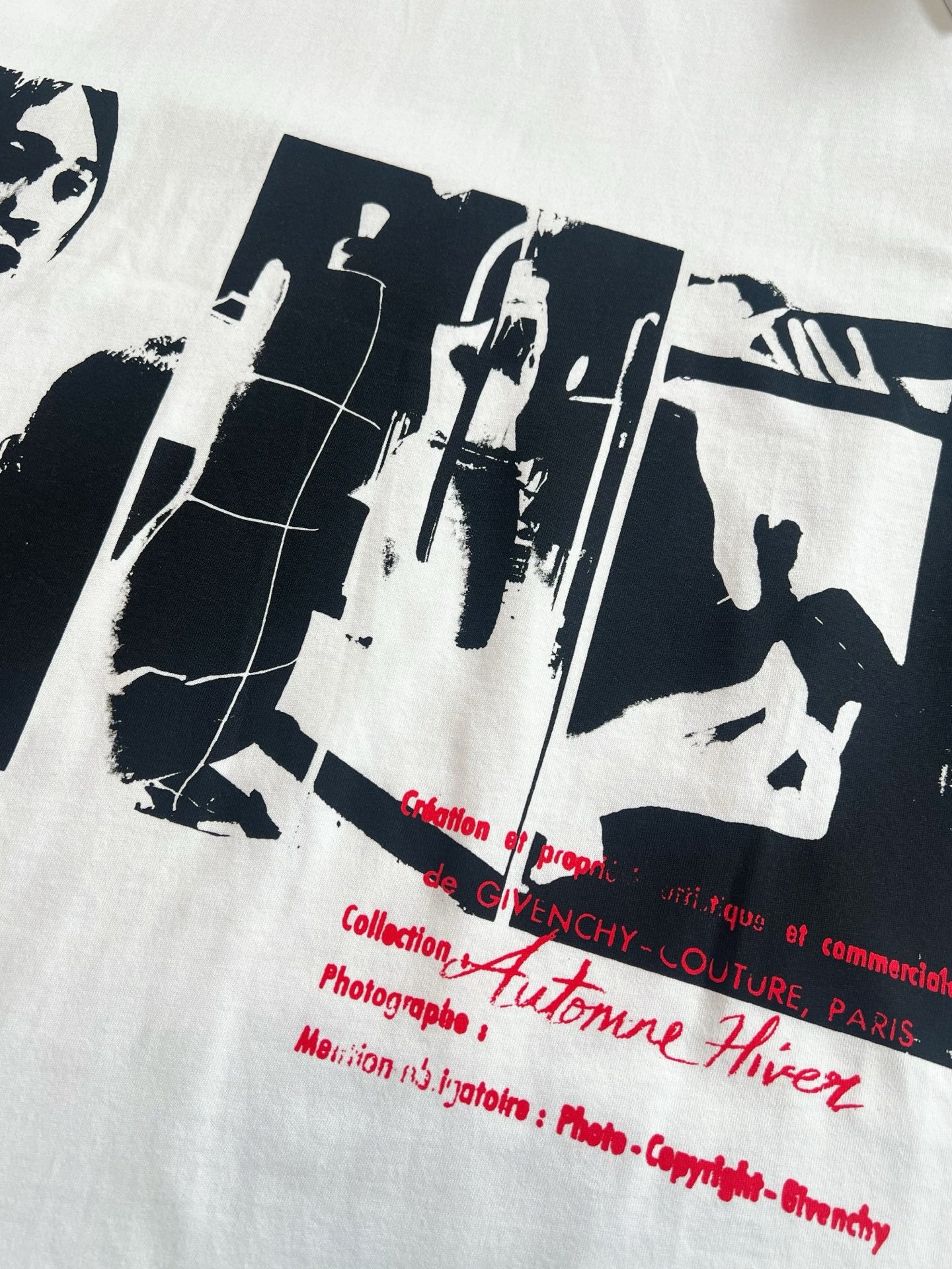 V Factory / Givenchy Short-Sleeved T-Shirt