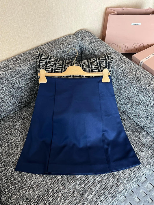 Timo / Miu Miu blue skirt / blue skirt