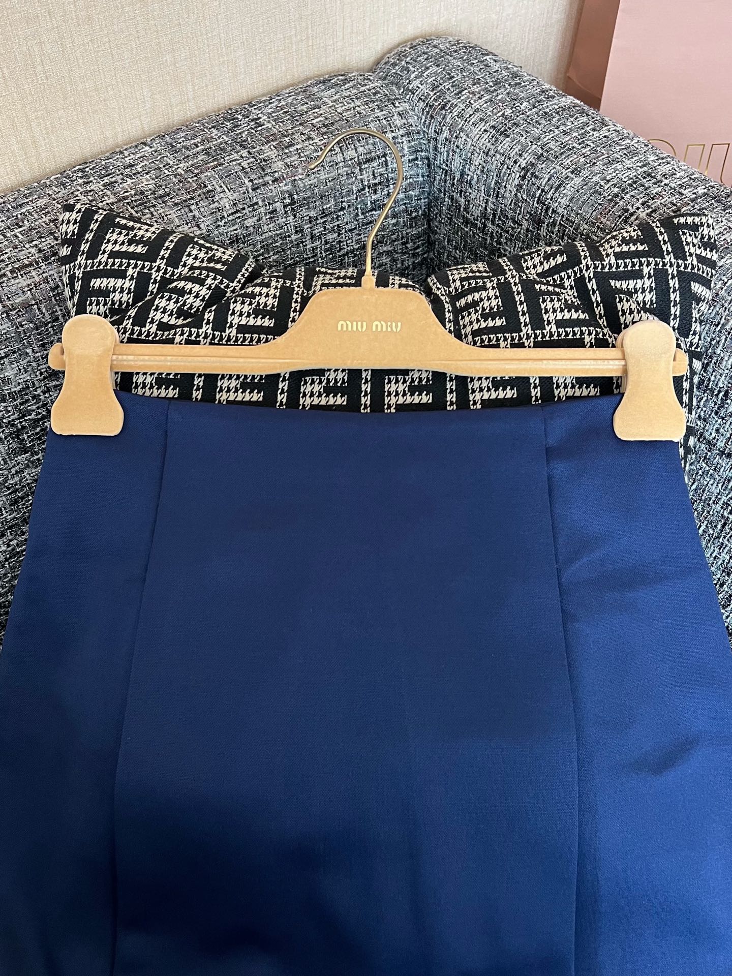 Timo / Miu Miu blue skirt / blue skirt