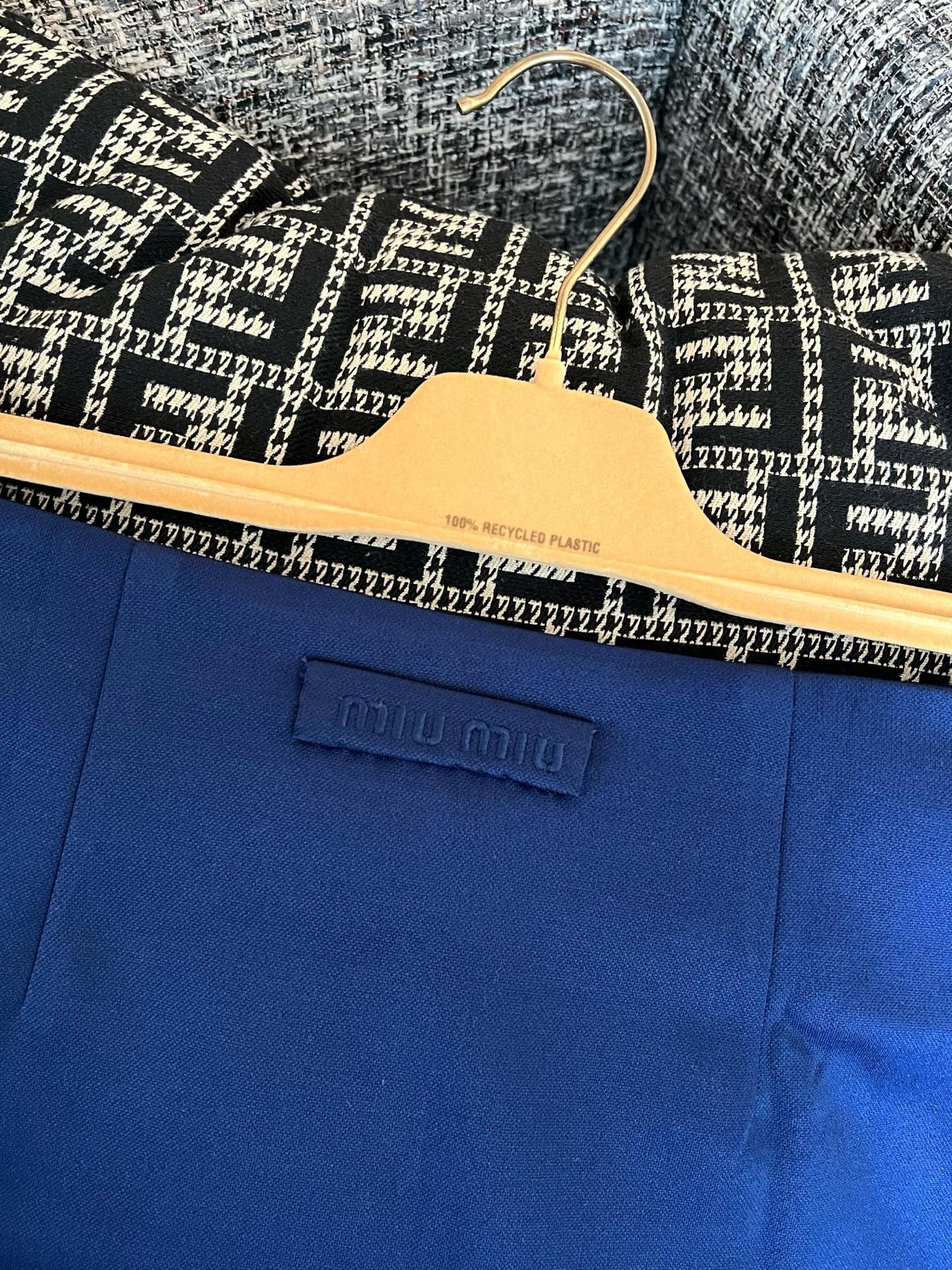 Timo / Miu Miu blue skirt / blue skirt