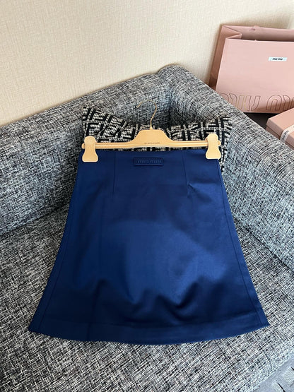 Timo / Miu Miu blue skirt / blue skirt