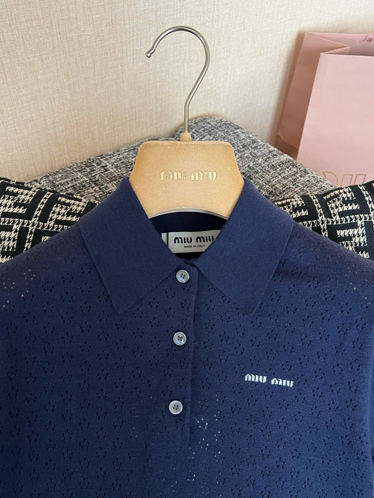 Timo / Miu Miu blue skirt