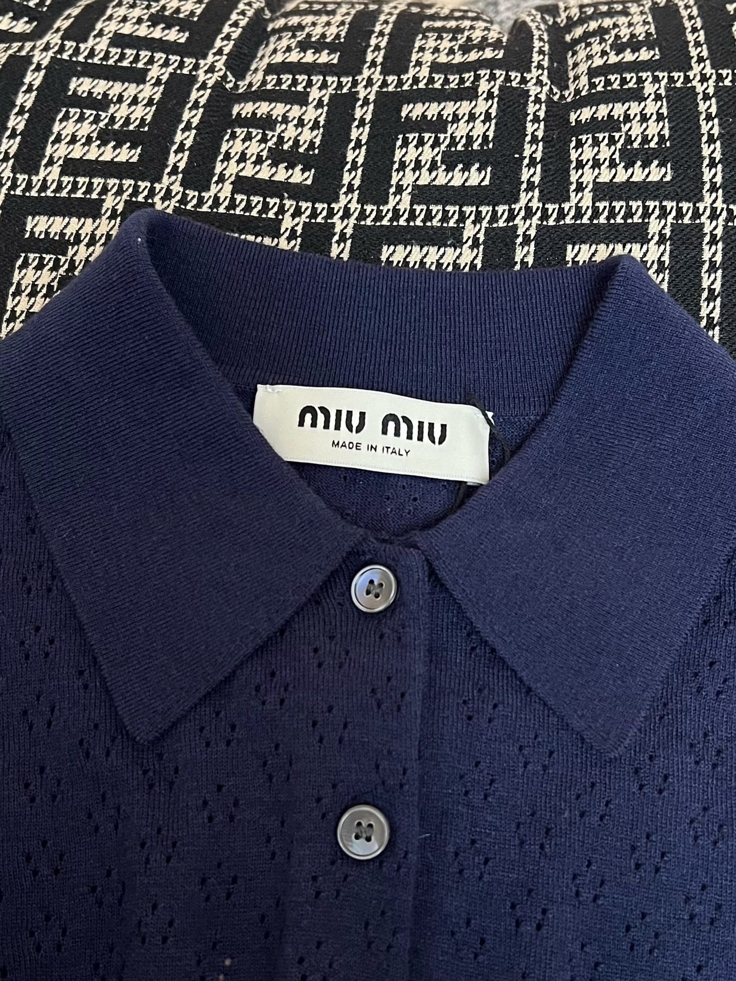 Timo / Miu Miu blue skirt