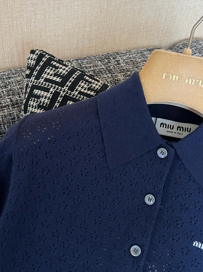 Timo / Miu Miu blue skirt