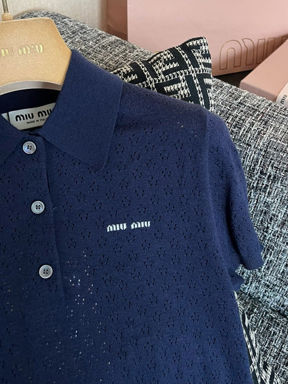 Timo / Miu Miu blue skirt