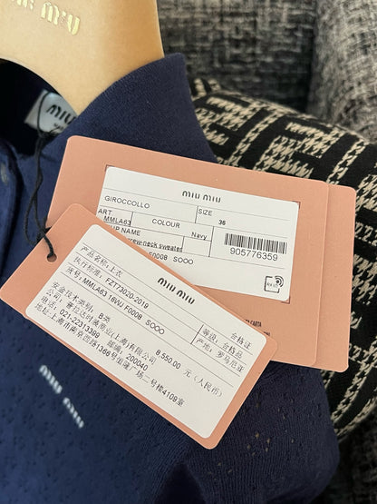 Timo / Miu Miu blue skirt