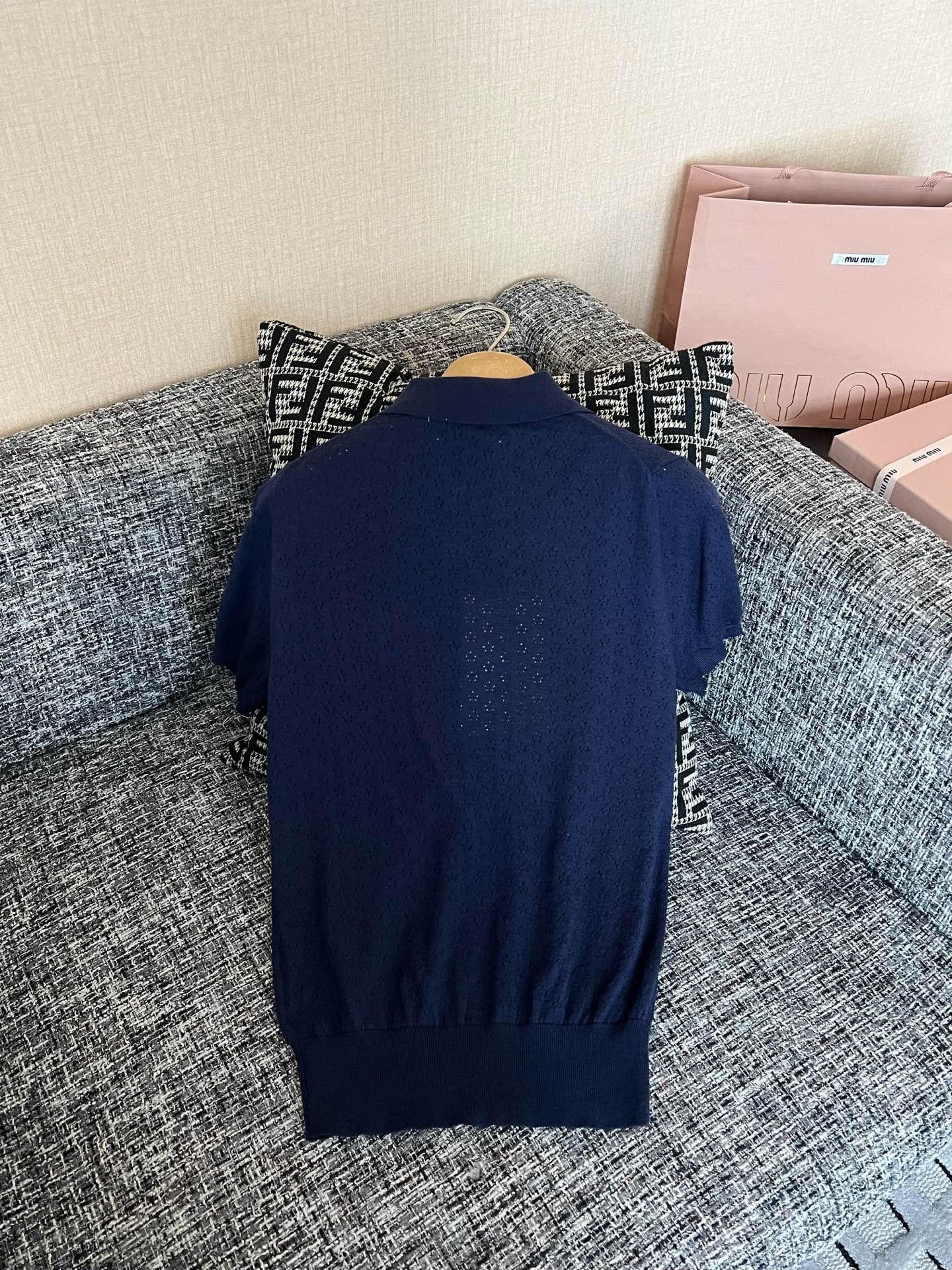 Timo / Miu Miu blue skirt