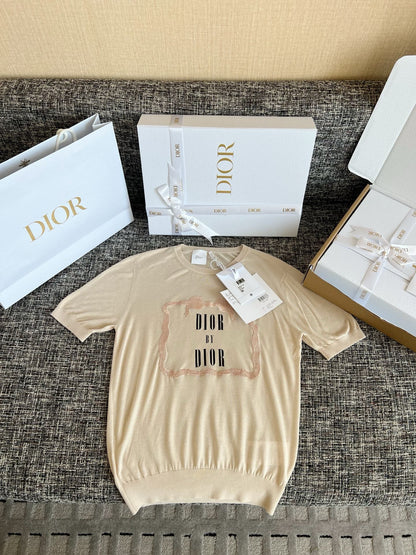 Timo / Dior Knit Short-Sleeved Top
