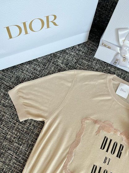 Timo / Dior Knit Short-Sleeved Top