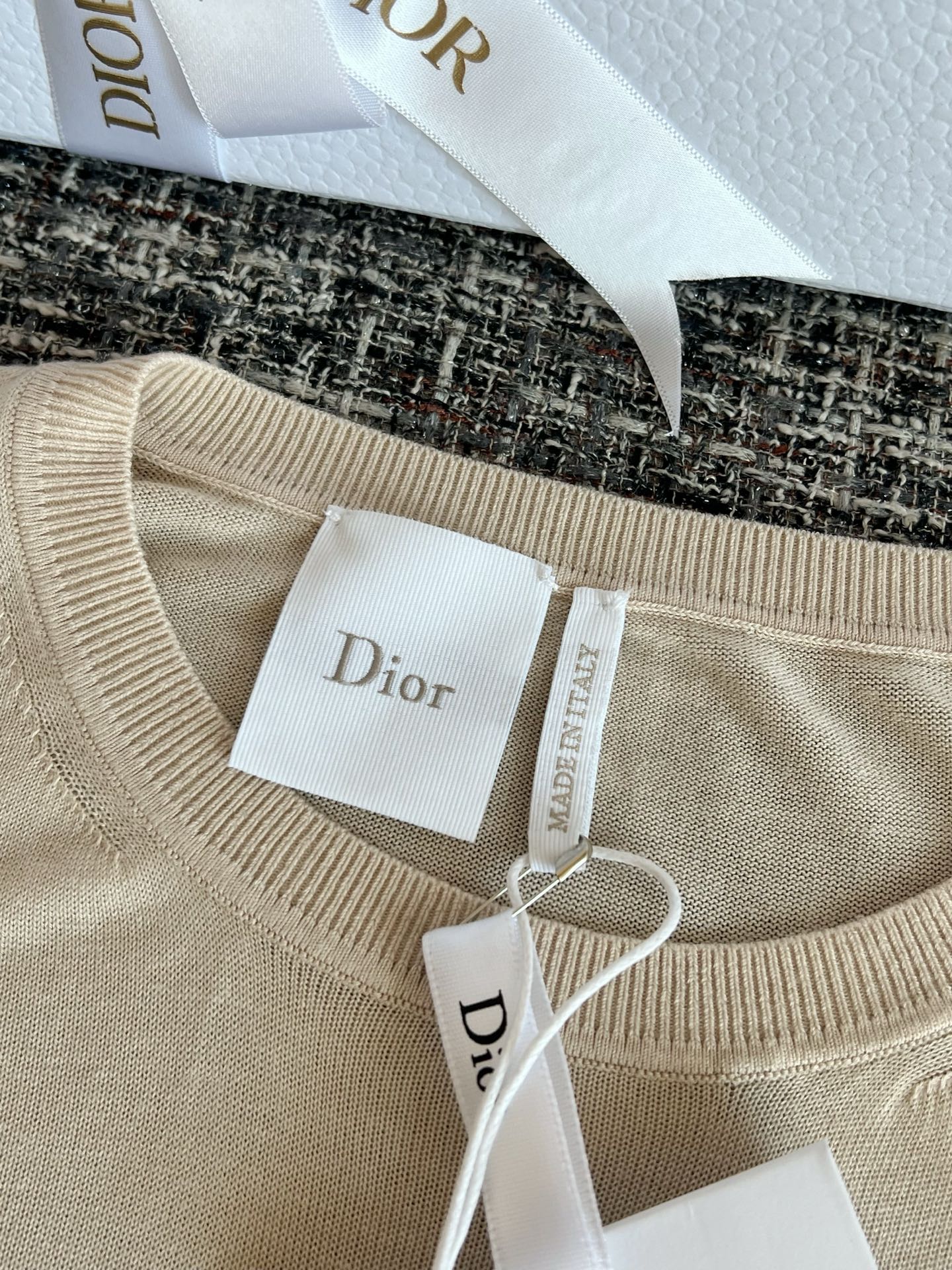 Timo / Dior Knit Short-Sleeved Top