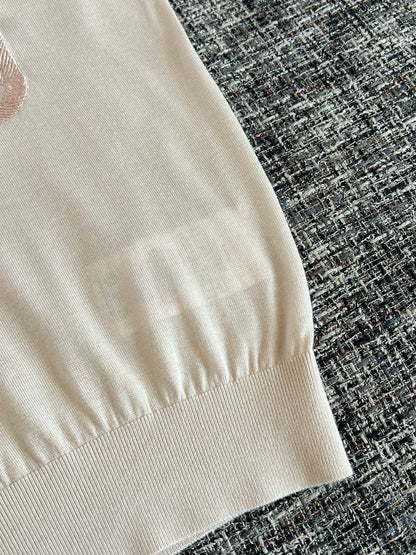 Timo / Dior Knit Short-Sleeved Top