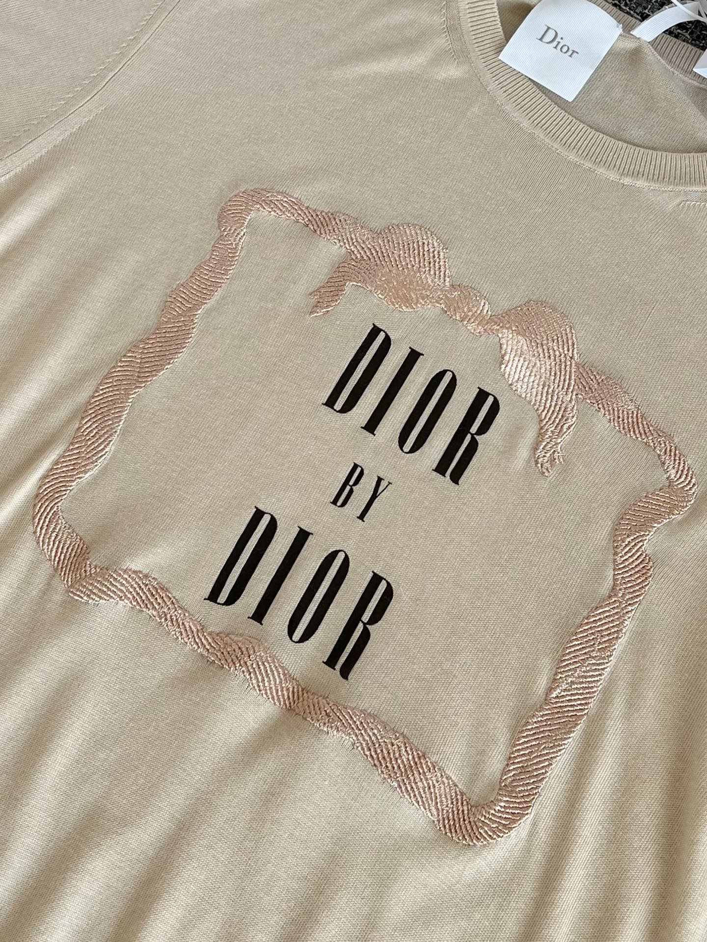 Timo / Dior Knit Short-Sleeved Top