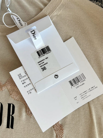 Timo / Dior Knit Short-Sleeved Top