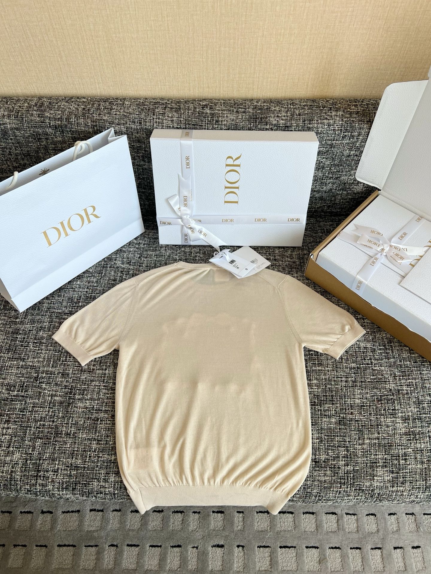 Timo / Dior Knit Short-Sleeved Top