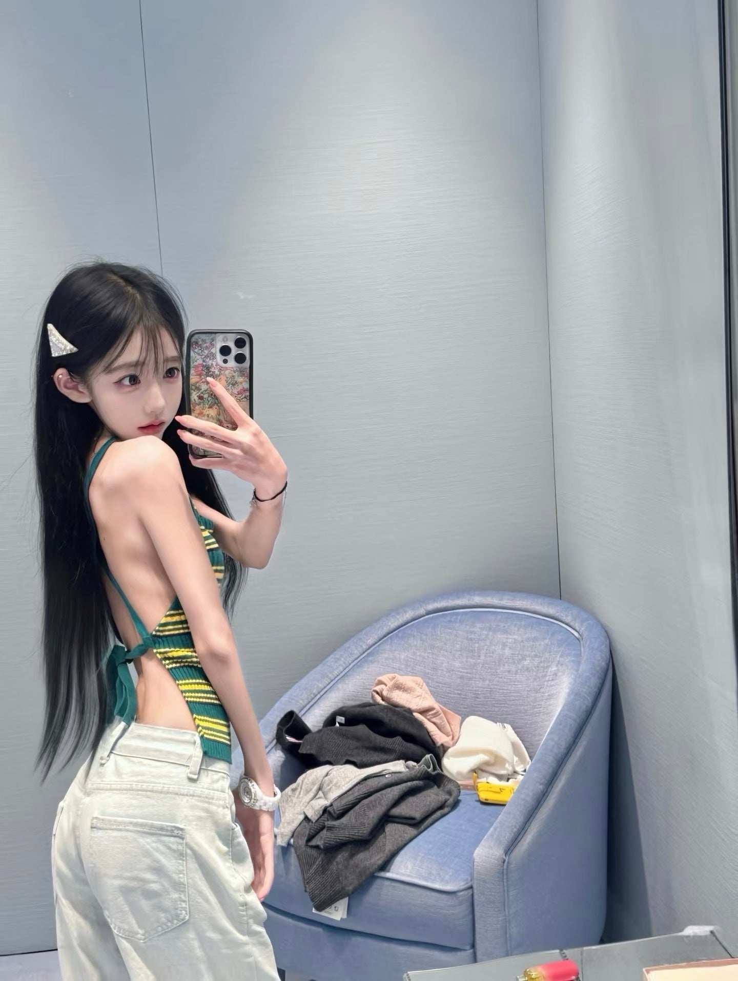 티모 / 미우미우 26SS 신상 끈티 브라탑