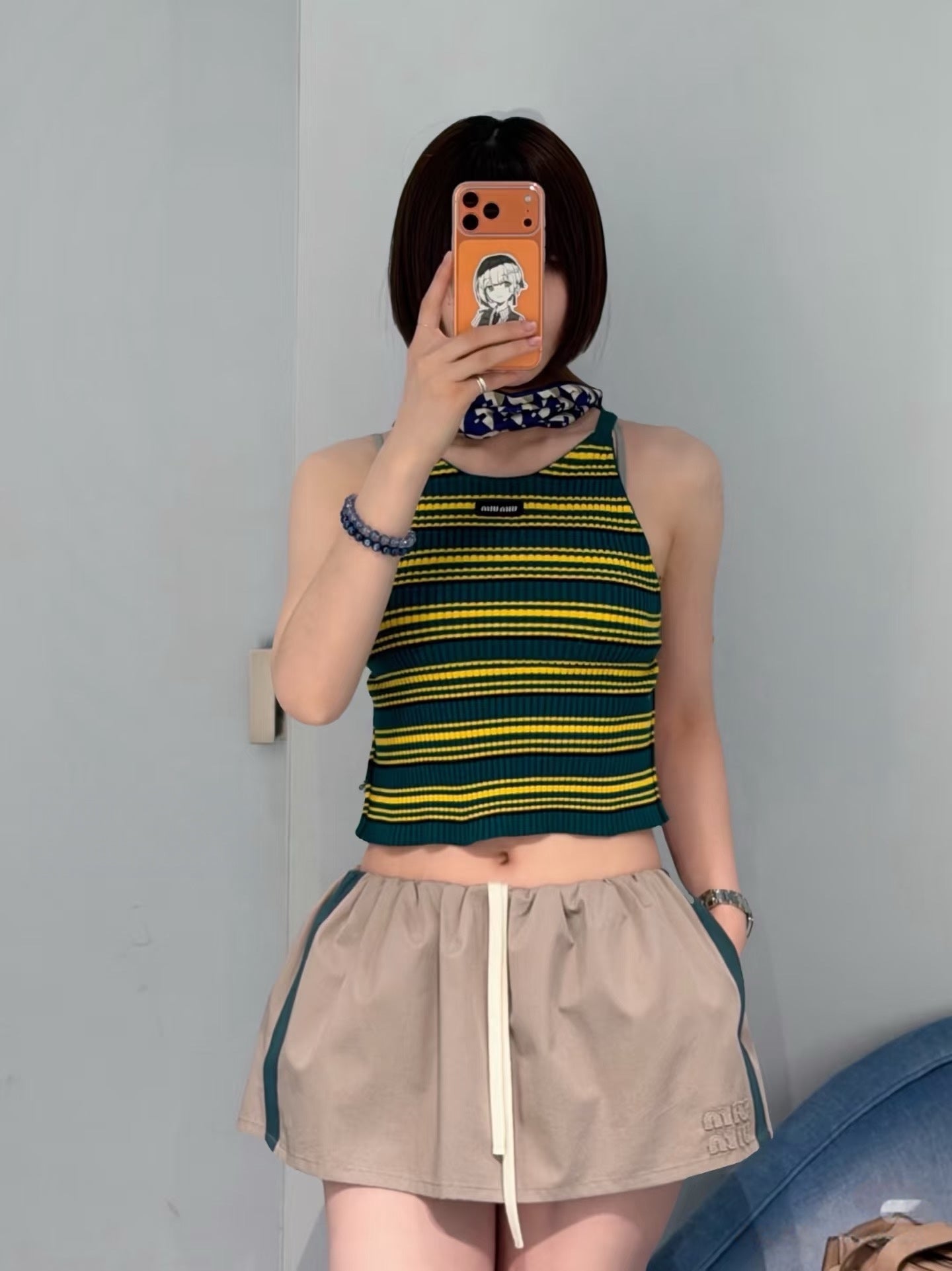 티모 / 미우미우 26SS 신상 끈티 브라탑