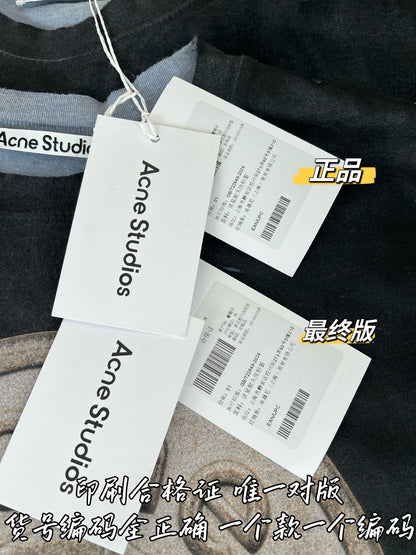 TMO / Acne Studios All Over Digital Print Layered Effect Short-Sleeved T-shirt