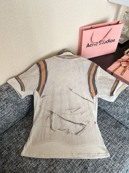 Timo / Acne Studios 그래피티 빈티지 워싱 반팔 티셔츠