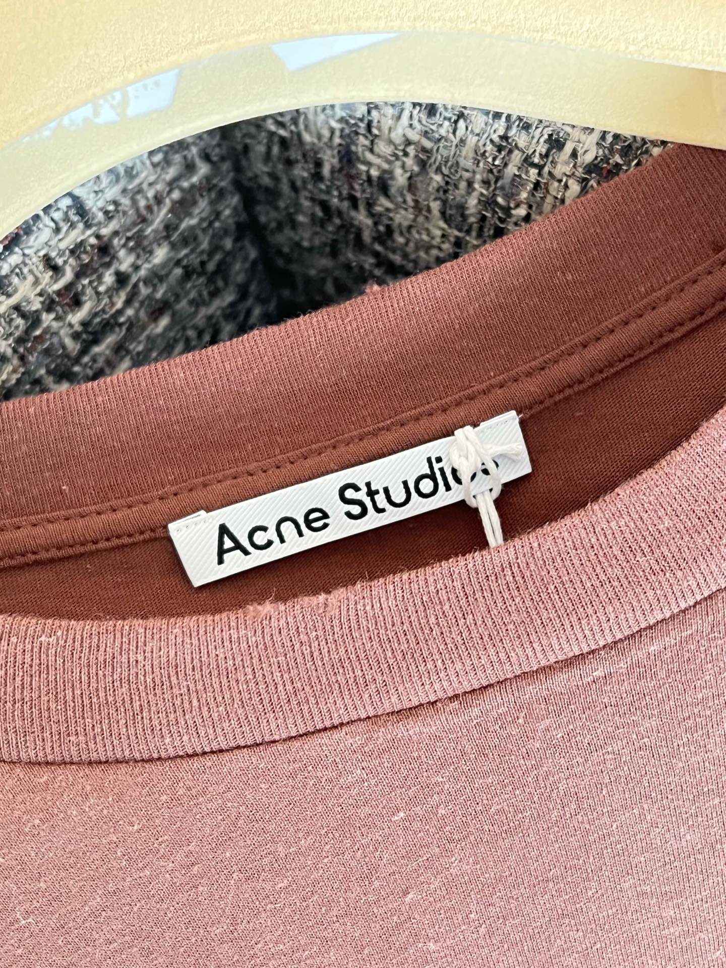 Timo / Acne Studios Vintage Lettering Washed Short-Sleeved T-Shirt