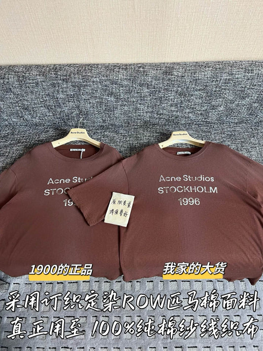 Timo / Acne Studios 26SS Early Spring New Short-Sleeved T-Shirt