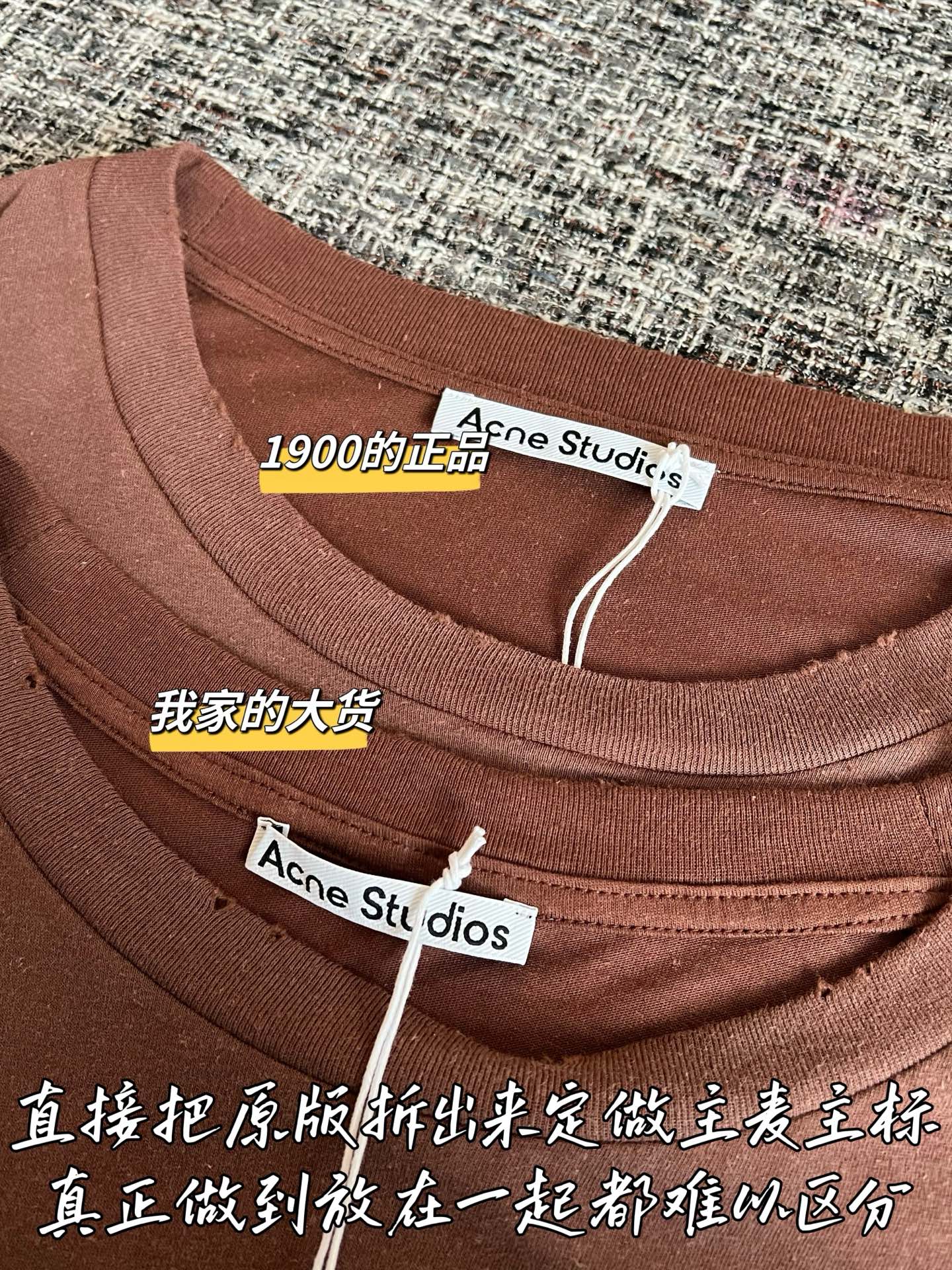 Timo / Acne Studios 26SS Early Spring New Short-Sleeved T-Shirt