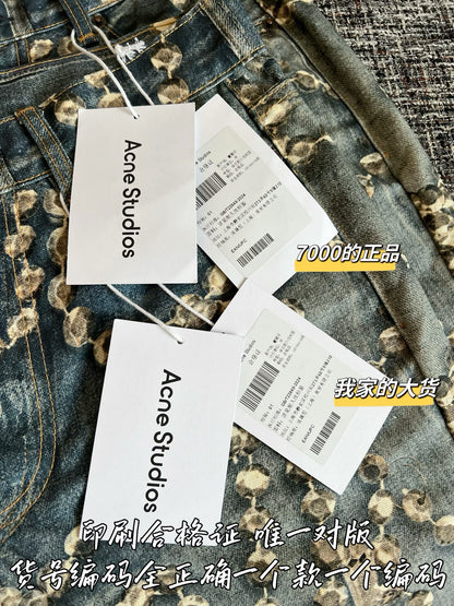 Timo / Acne Studios 26SS New Denim Jeans