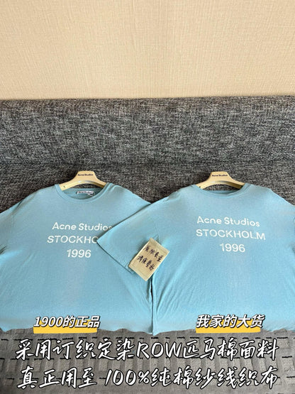 Timo / Acne Studios 26SS New Short Sleeve T-shirt