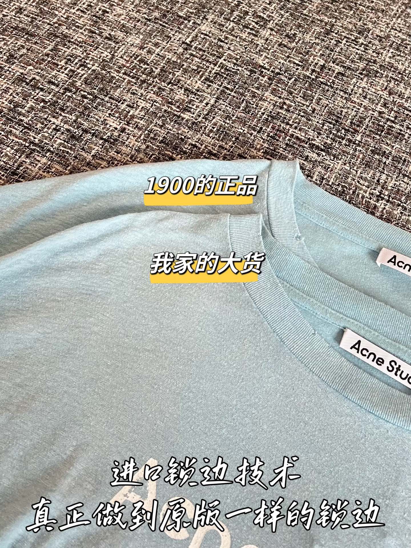Timo / Acne Studios 26SS New Short Sleeve T-shirt