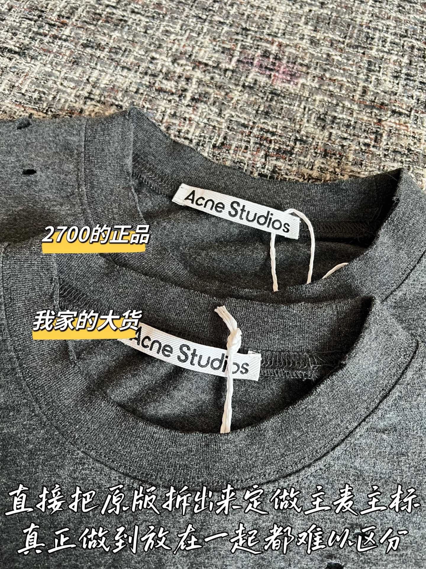 Timo / Acne Studios 26SS New Short-Sleeve T-shirt