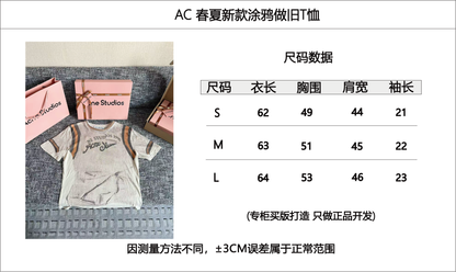Timo / Acne Studios 26 S/S New Short Sleeve T-shirt