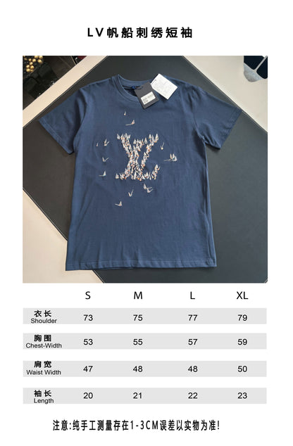 V factory / Louis Vuitton short-sleeved