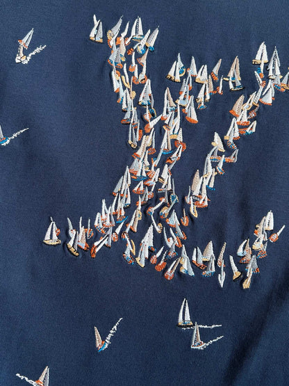 V factory / Louis Vuitton short-sleeved