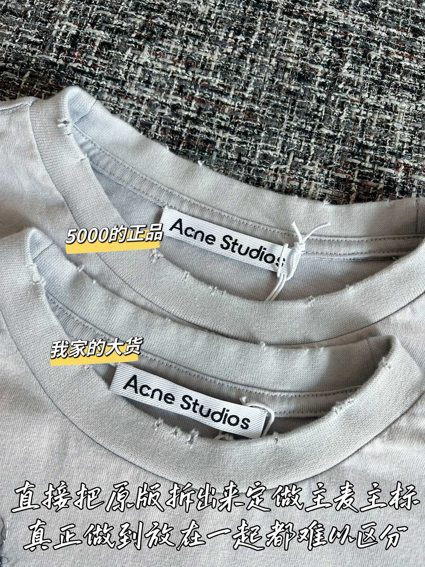 Timo / Acnestudios 26 Spring New Short-Sleeved T-Shirt