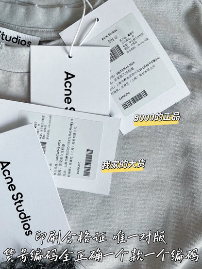 Timo / Acnestudios 26 Spring New Short-Sleeved T-Shirt
