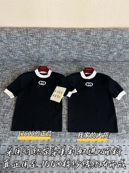 Timo / Chanel 26SS New Knit Short-Sleeve T-shirt