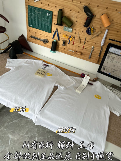 Timo / Gucci Double G Flocking Short-Sleeve T-Shirt
