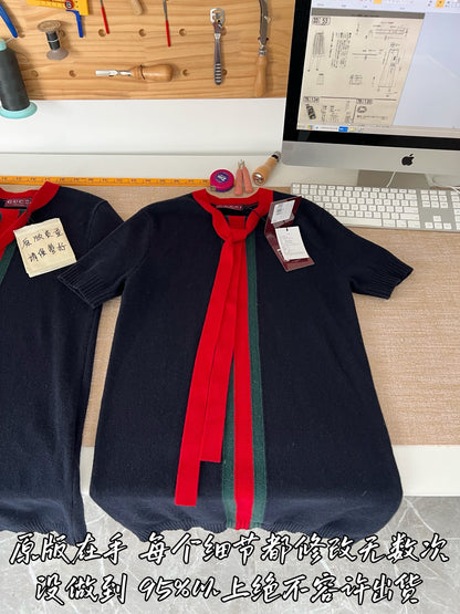 Timo / Gucci ribbon tape butterfly dress
