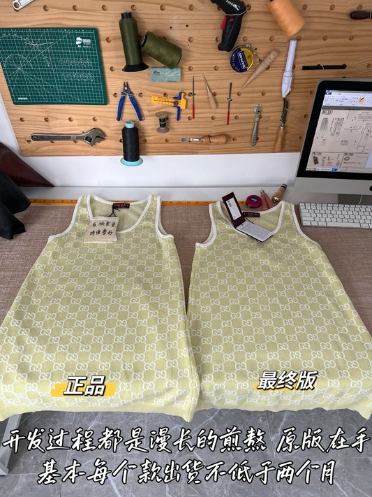 Timo / Gucci Jacquard Vest Dress